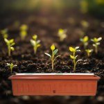 Rectangular Planter Classic 60x20cm Terracotta