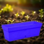 Planter 50cm Light Blue Mientra