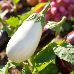 White Italian (Rumi) Eggplant Seeds