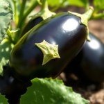 Black Baladi Eggplant Seeds