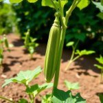 بذور البامية الخضراء الطويلة (Long Green Okra Seeds)