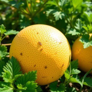 بذور الشمام الروسي (Cucumis melo var. reticulatus) الشمام الروسي