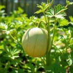 بذور الشمام الروسي (Cucumis melo var. reticulatus) الشمام الروسي