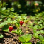 بذور فراولة إسباني 100 بذرة (Fragaria × ananassa) فراولة إسباني