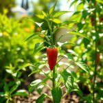 بذور فلفل حار (Capsicum annuum) فلفل حار