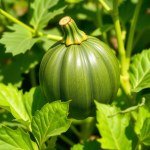 بذور كوسة كروية 3 بذور (Cucurbita pepo var. round) كوسة كروية