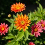 زهرة جازانيا الاسم العلمي: Gazania rigens