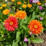 زهرة جازانيا الاسم العلمي: Gazania rigens