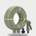 خرطوم مياه PVC نص بوصة – 30 متر – مرن ومقاوم للتمزق