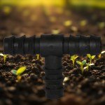 13mm T-Connector for Irrigation – Turkish Made (10 pieces)