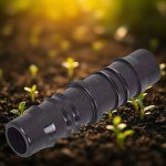 16mm Straight Connector for Irrigation – Ideal Solution for Repair and Extension (50 pieces)