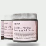 Rosehip & Moringa Himalayan Salt Scrub