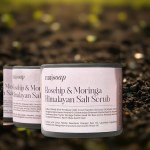 Rosehip & Moringa Himalayan Salt Scrub