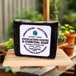 Exfoliating Coffee & Charcoal Soap
