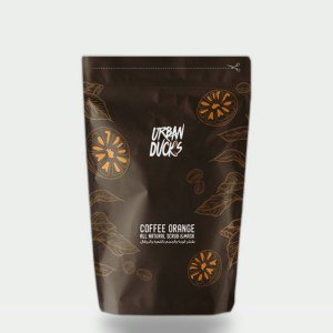 Coffee orange scrub