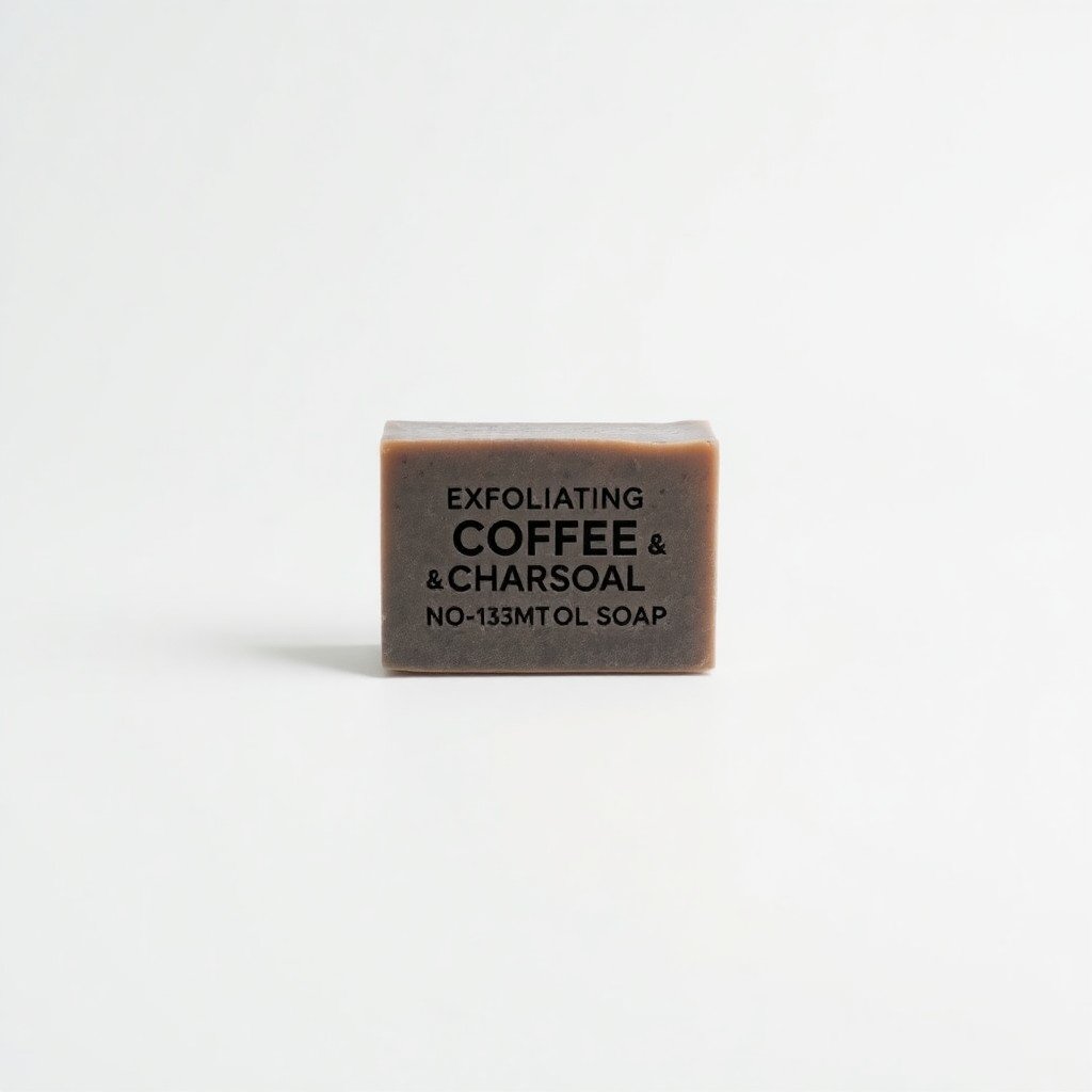 Exfoliating Coffee & Charcoal Soap
