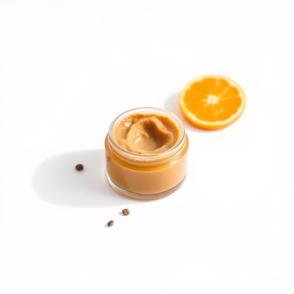 Coffee orange scrub