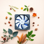 Square Cooling Fan for Grow Tent
