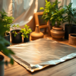 Reflective Thermal Mylar Sheet for Grow Tent (1 m2)