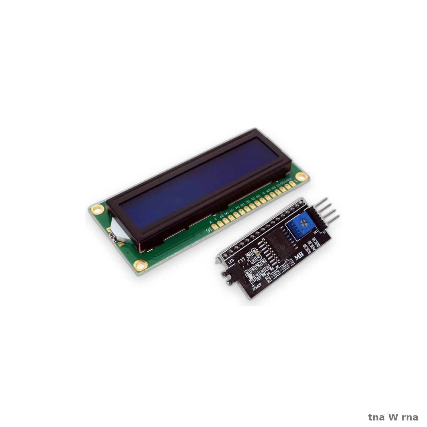 LCD 16x2 with I2C Backpack