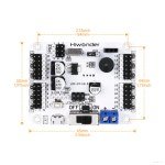 LSC-24 لوحة تحكم سيرفو رقمية 24 قناة – ذاكرة 16M ومتوافقة مع Arduino