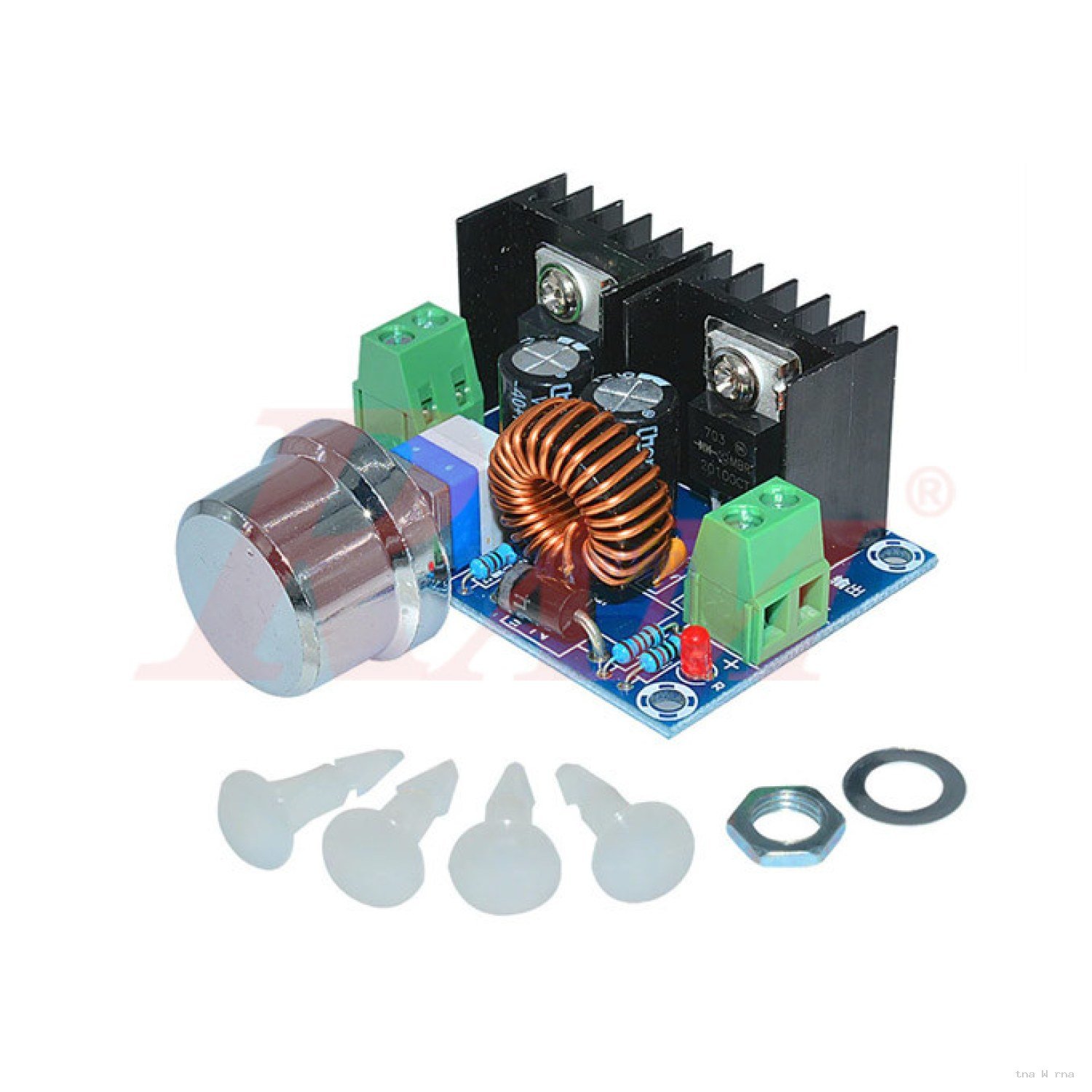 DC-DC Step Down Voltage Converter Adjustable 8A XL4016 (4V~40Vdc to 1.25V~36Vdc) SKU#DC105