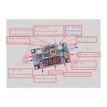 DC-DC Step Down Voltage Converter Adjustable 5A XL4015 + USB (4.8V~38Vdc to 1.25V~36Vdc) SKU#DC103