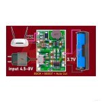 TP4056 Lithium 18650 Battery Charger With DC-DC Step Up Voltage Converter Module (SKU#HW-357)