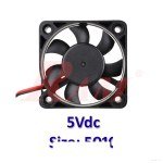 Cooling Fan 5Vdc Size 50x50x10mm